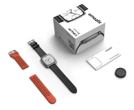 Huami Amazfit Active 2 Square Black Leather-Premium Version (NFC) - 1342800 - zdjęcie 5